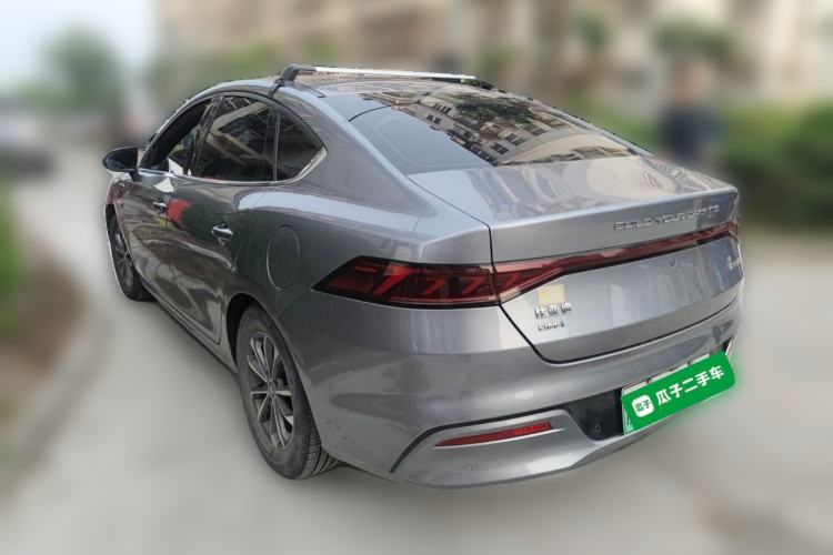 Used BYD Qin PLUS 2023 Champion Edition DM-i 55KM Leading Model Rear Left 45 Deg