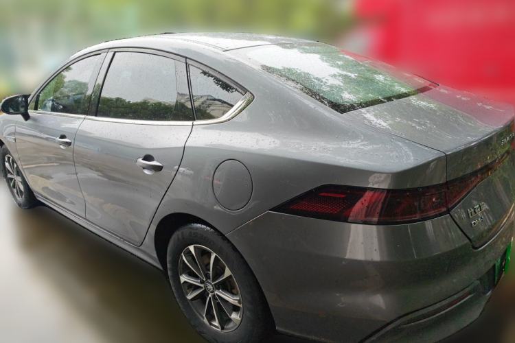 Used BYD Qin PLUS 2023 Champion Edition DM-i 55KM Leading Model Rear Left 45 Deg