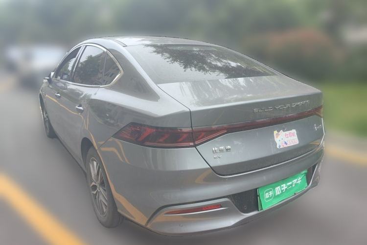 Used BYD Qin PLUS 2023 Champion Edition EV 420KM Superior Model Rear Left 45 Deg