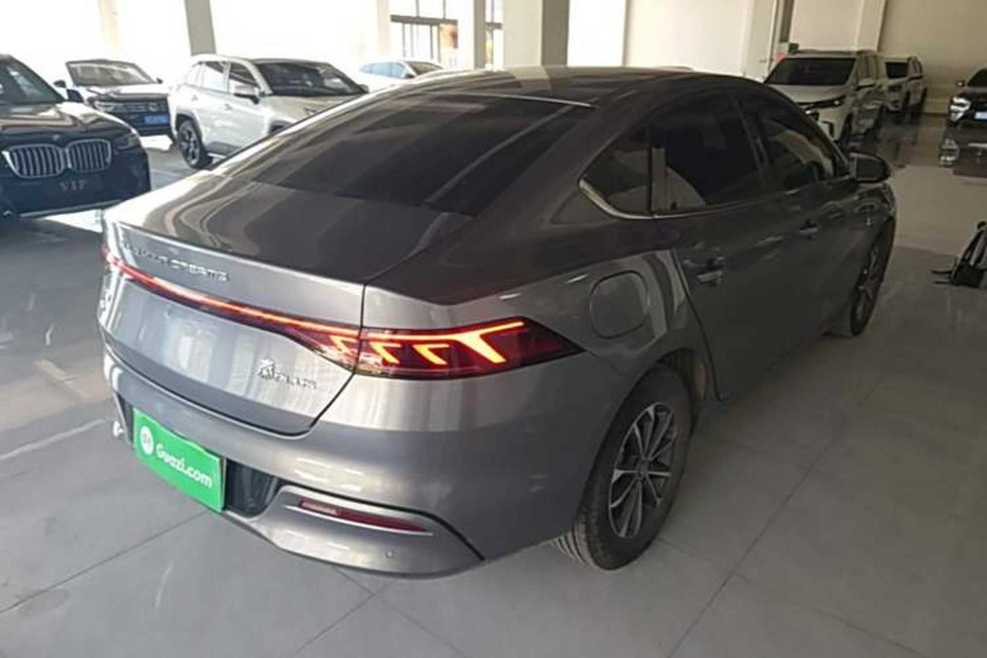 Used BYD Qin PLUS 2023 Champion Edition DM-i 55KM Leading Model Rear Right 45 Deg
