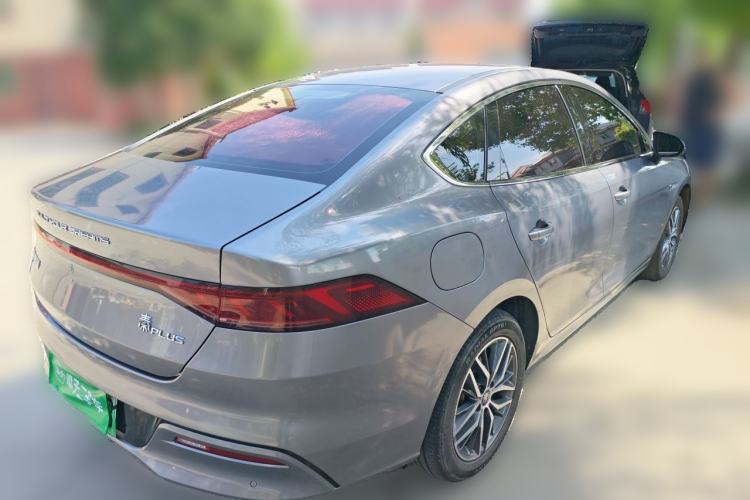 Used BYD Qin PLUS 2023 Champion Edition EV 420KM Superior Model Rear Right 45 Deg