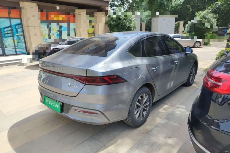 Used BYD Qin PLUS 2023 Champion Edition DM-i 55KM Leading Model Rear Right 45 Deg