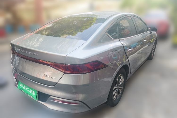 Used BYD Qin PLUS 2023 Champion Edition DM-i 55KM Leading Model Rear Right 45 Deg