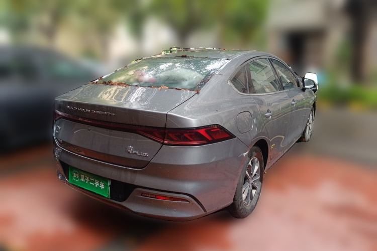 Used BYD Qin PLUS 2023 Champion Edition DM-i 55KM Leading Model Rear Right 45 Deg