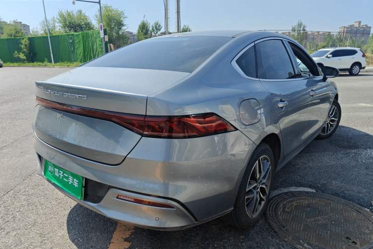 Used BYD Qin PLUS 2023 Champion Edition DM-i 55KM Superior Model Rear Right 45 Deg
