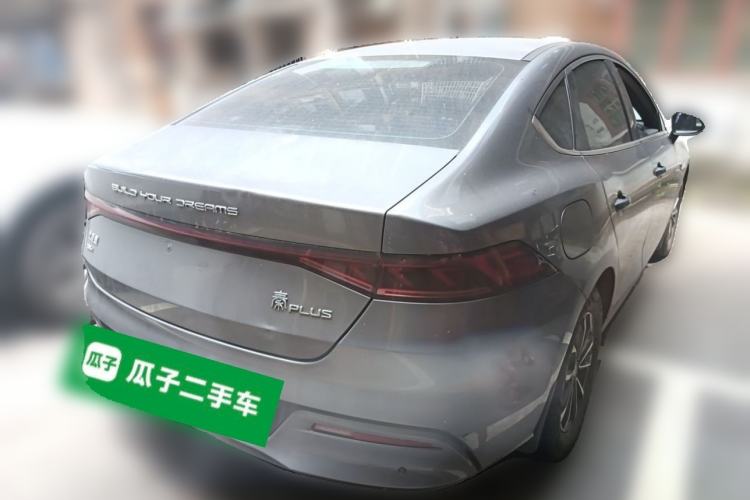 Used BYD Qin PLUS 2023 Champion Edition DM-i 55KM Leading Model Rear Right 45 Deg