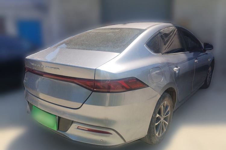 Used BYD Qin PLUS 2023 Champion Edition DM-i 55KM Leading Model Rear Right 45 Deg