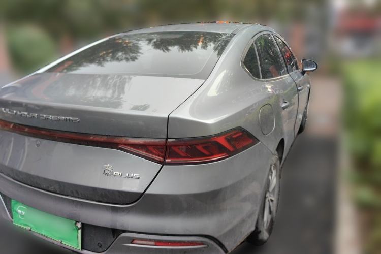 Used BYD Qin PLUS 2023 Champion Edition DM-i 55KM Leading Model Rear Right 45 Deg
