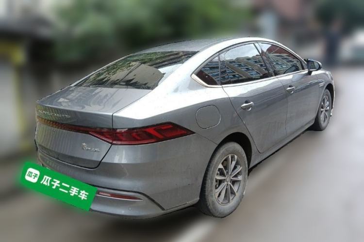 Used BYD Qin PLUS 2023 Champion Edition DM-i 55KM Leading Model Rear Right 45 Deg