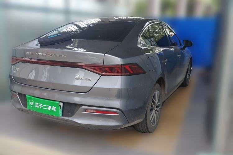 Used BYD Qin PLUS 2023 Champion Edition DM-i 120KM Leading Model Rear Right 45 Deg