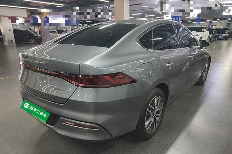 Used BYD Qin PLUS 2023 Champion Edition EV 420KM Superior Model Rear Right 45 Deg