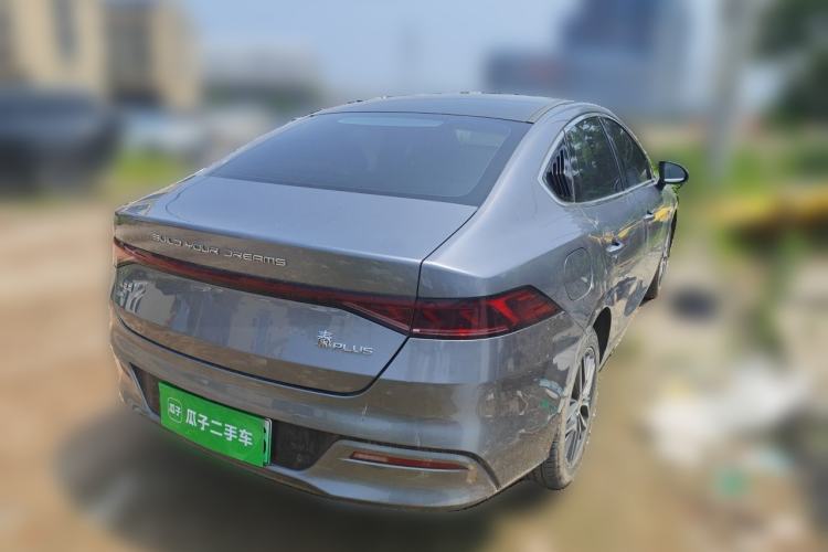 Used BYD Qin PLUS 2023 Champion Edition DM-i 120KM Leading Model Rear Right 45 Deg