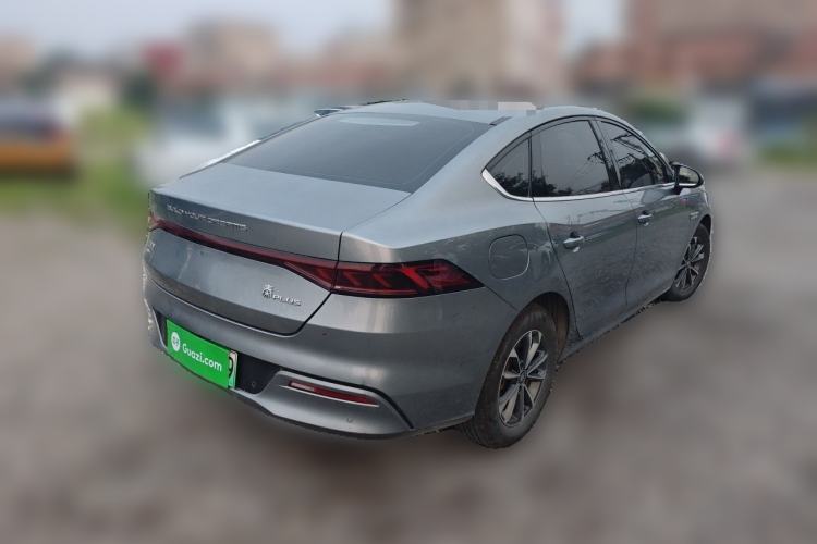 Used BYD Qin PLUS 2023 Champion Edition DM-i 55KM Leading Model Rear Right 45 Deg
