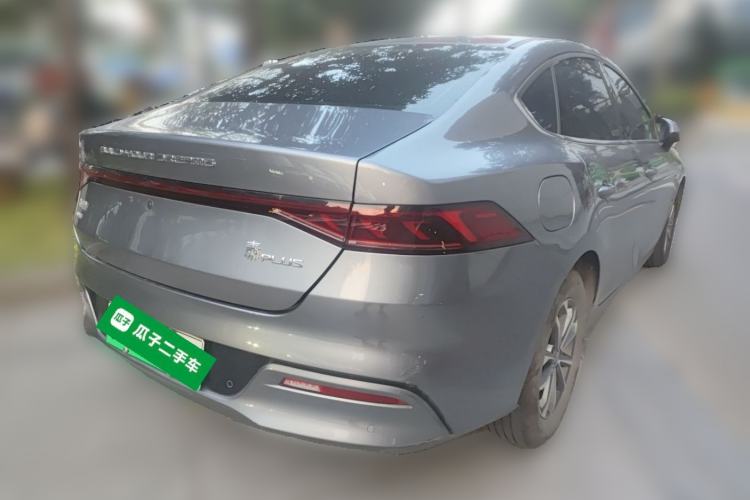Used BYD Qin PLUS 2023 Champion Edition DM-i 55KM Leading Model Rear Right 45 Deg