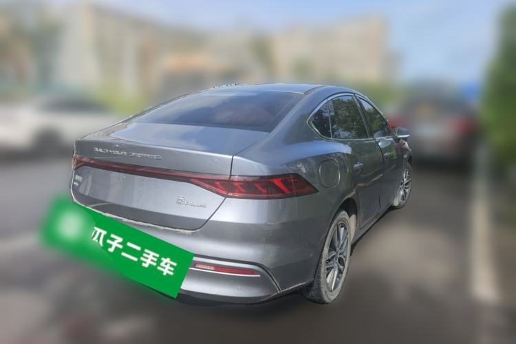 Used BYD Qin PLUS 2023 Champion Edition DM-i 120KM Leading Model Rear Right 45 Deg