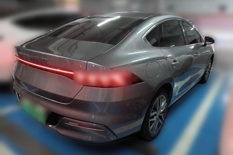 Used BYD Qin PLUS 2023 Champion Edition DM-i 55KM Superior Model Rear Right 45 Deg