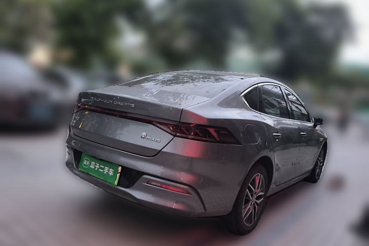 Used BYD Qin PLUS 2023 Champion Edition DM-i 55KM Superior Model Rear Right 45 Deg