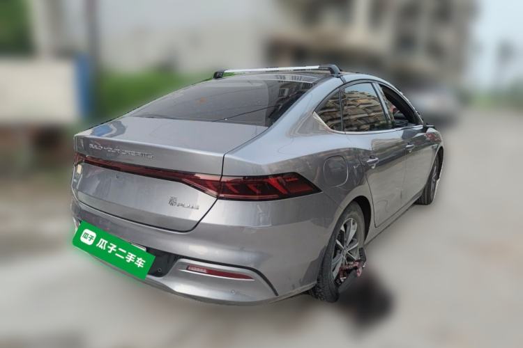 Used BYD Qin PLUS 2023 Champion Edition DM-i 55KM Leading Model Rear Right 45 Deg
