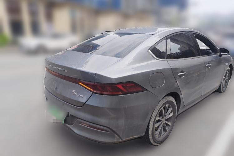 Used BYD Qin PLUS 2023 Champion Edition DM-i 55KM Leading Model Rear Right 45 Deg
