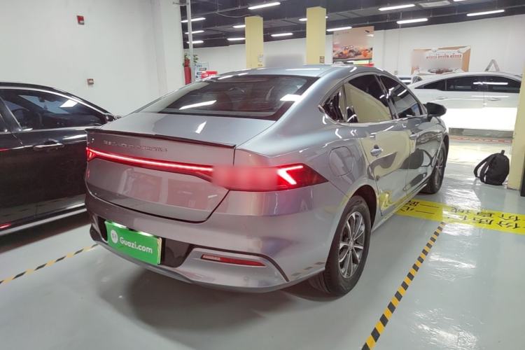 Used BYD Qin PLUS 2023 Champion Edition DM-i 55KM Leading Model Rear Right 45 Deg