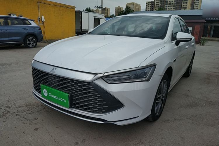Used BYD Qin PLUS 2023 Champion Edition DM-i 120KM Leading Model Guazi used car, China used car export, Used car for sale, Used BYD cars, Cheapest cars for sale