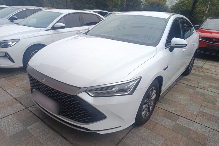 Used BYD Qin PLUS 2023 Champion Edition DM-i 55KM Leading Model Guazi used car, China used car export, Used car for sale, Used BYD cars, Cheapest cars for sale
