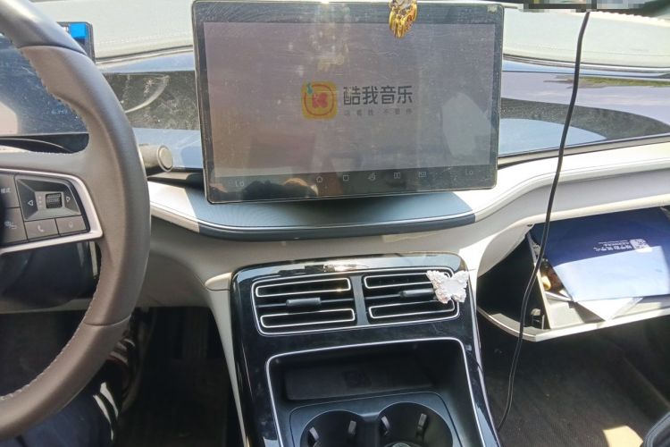 Used BYD Qin PLUS 2023 Champion Edition DM-i 120KM Beyond Model Audio And AC Panel