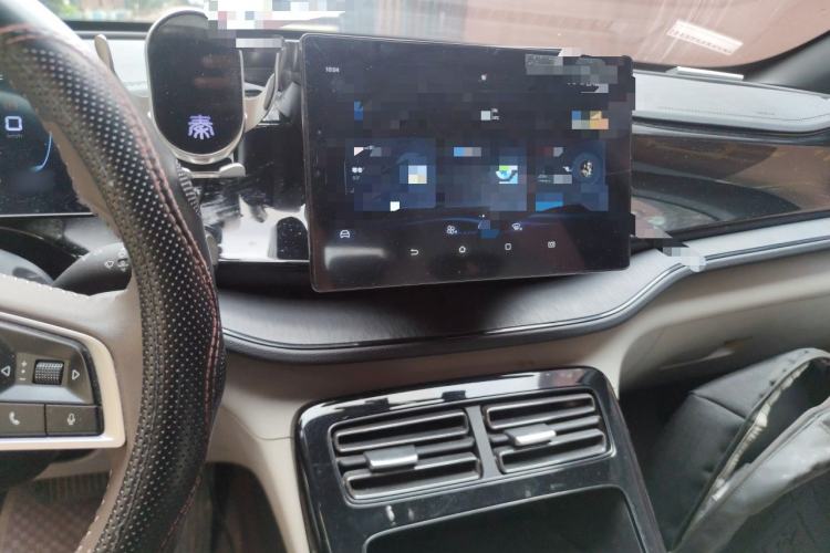 Used BYD Qin PLUS 2023 Champion Edition DM-i 55KM Leading Model Audio And AC Panel