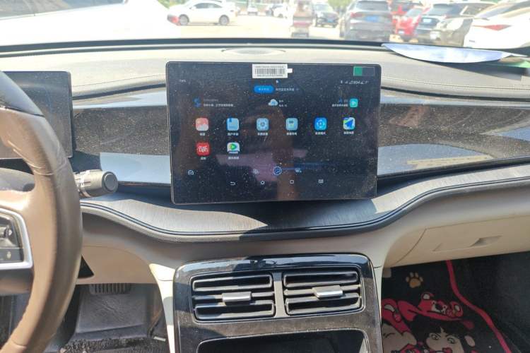 Used BYD Qin PLUS 2023 Champion Edition DM-i 55KM Leading Model Audio And AC Panel