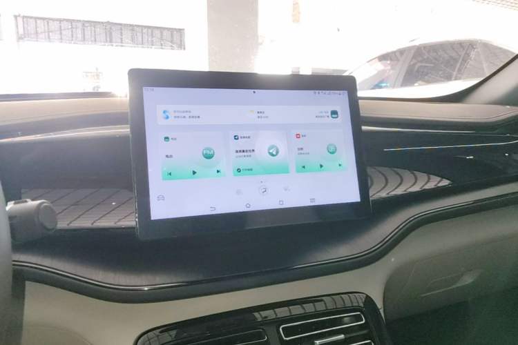 Used BYD Qin PLUS 2023 Champion Edition DM-i 55KM Leading Model Audio And AC Panel