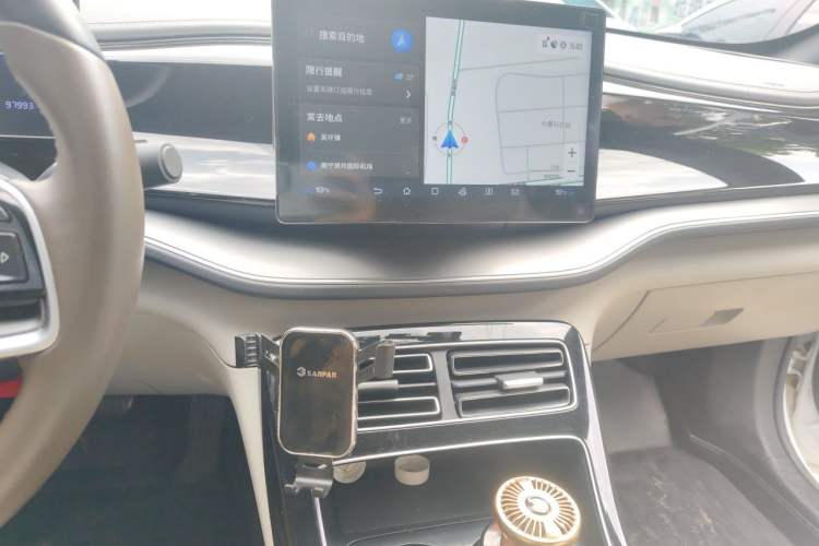 Used BYD Qin PLUS 2023 Champion Edition EV 510KM Excellence Model Audio And AC Panel