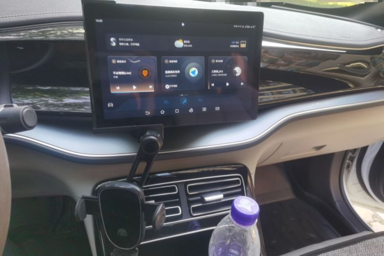 Used BYD Qin PLUS 2023 Champion Edition DM-i 55KM Superior Model Audio And AC Panel