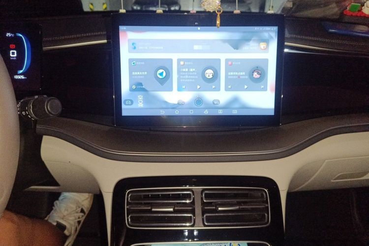 Used BYD Qin PLUS 2023 Champion Edition DM-i 55KM Superior Model Audio And AC Panel