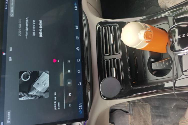 Used BYD Qin PLUS 2023 Champion Edition DM-i 55KM Leading Model Audio And AC Panel