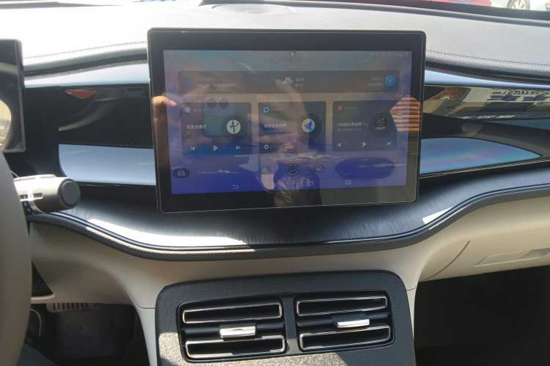 Used BYD Qin PLUS 2023 Champion Edition DM-i 55KM Leading Model Audio And AC Panel