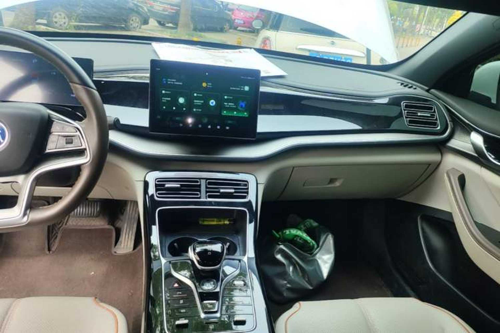 Used BYD Qin PLUS 2023 Champion Edition EV 510KM Leading Model Audio And AC Panel