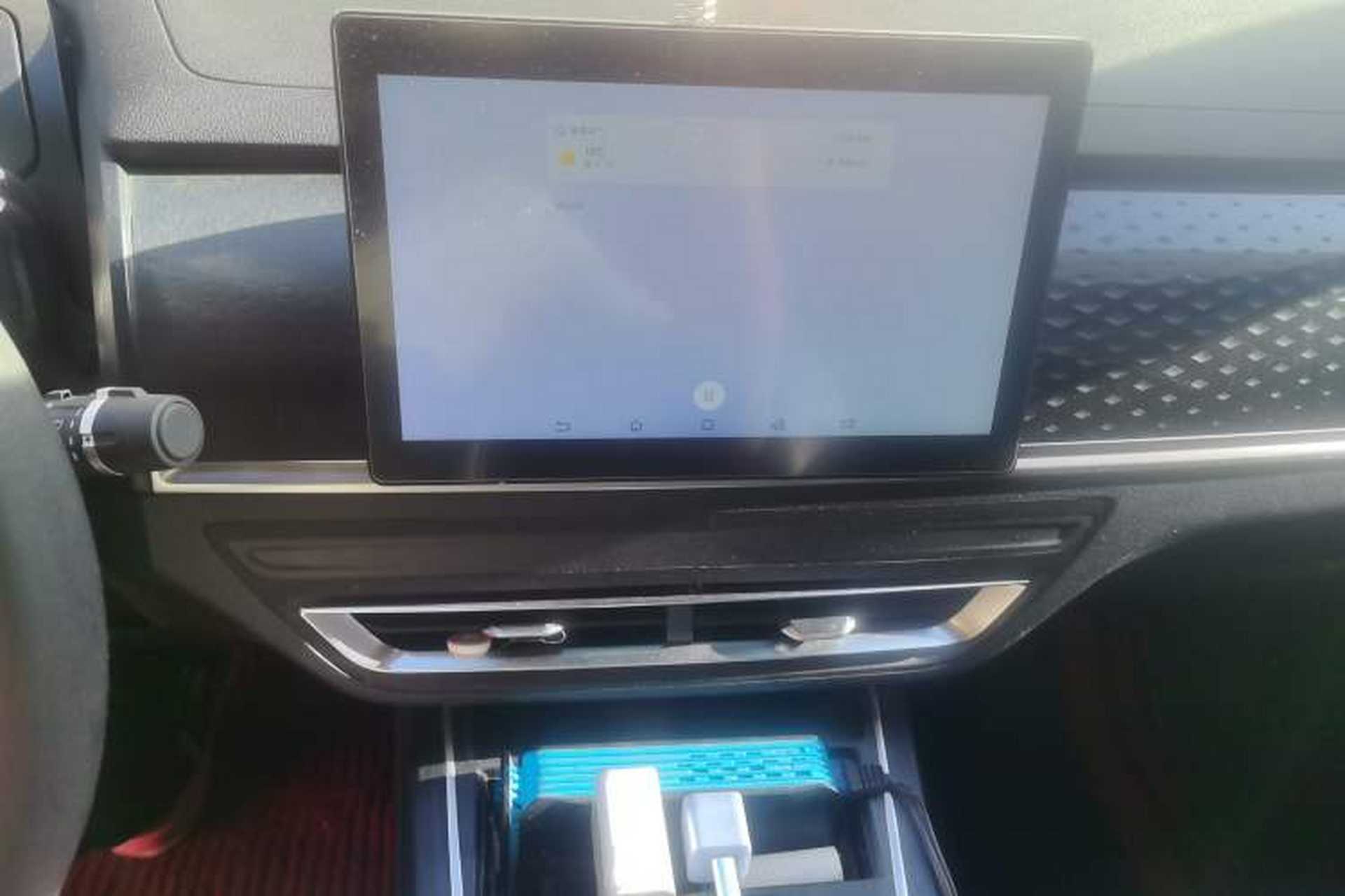 Used BYD Qin PLUS 2023 EV 510KM Travel Edition Audio And AC Panel