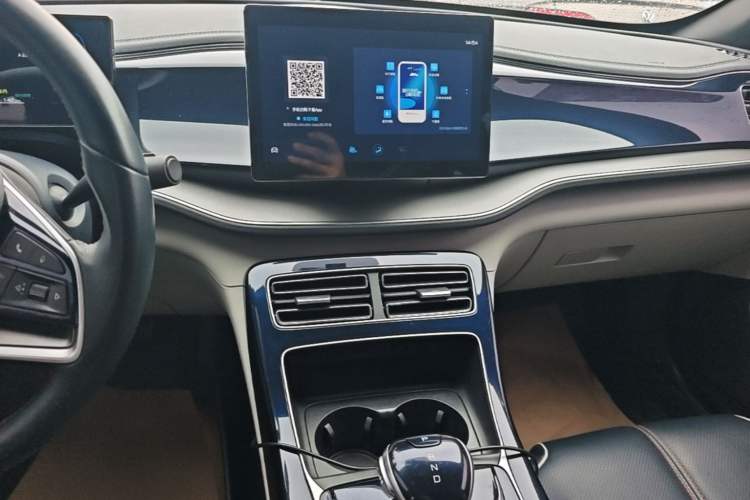 Used BYD Qin PLUS 2023 Champion Edition EV 420KM Superior Model Audio And AC Panel