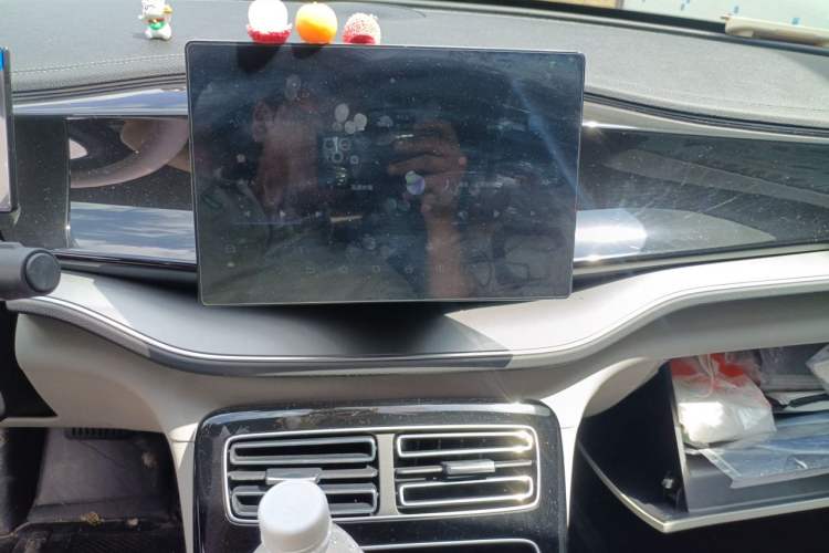 Used BYD Qin PLUS 2023 Champion Edition DM-i 55KM Superior Model Audio And AC Panel