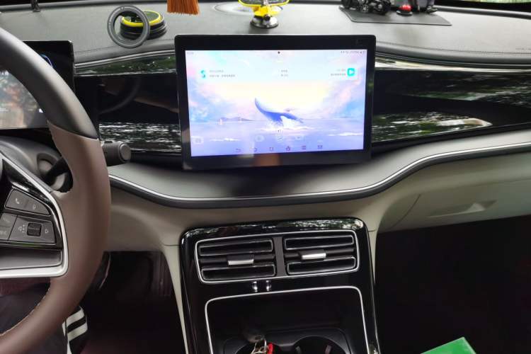 Used BYD Qin PLUS 2023 Champion Edition EV 510KM Beyond Model Audio And AC Panel