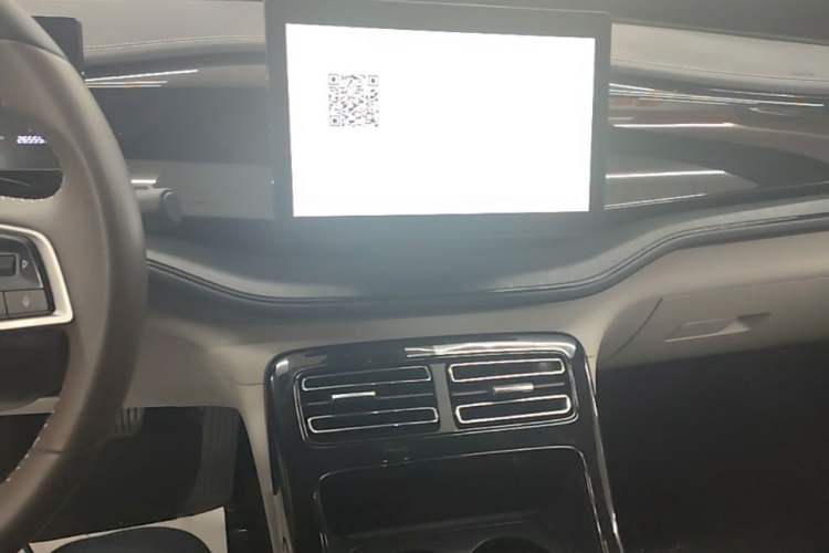 Used BYD Qin PLUS 2023 Champion Edition DM-i 55KM Leading Model Audio And AC Panel