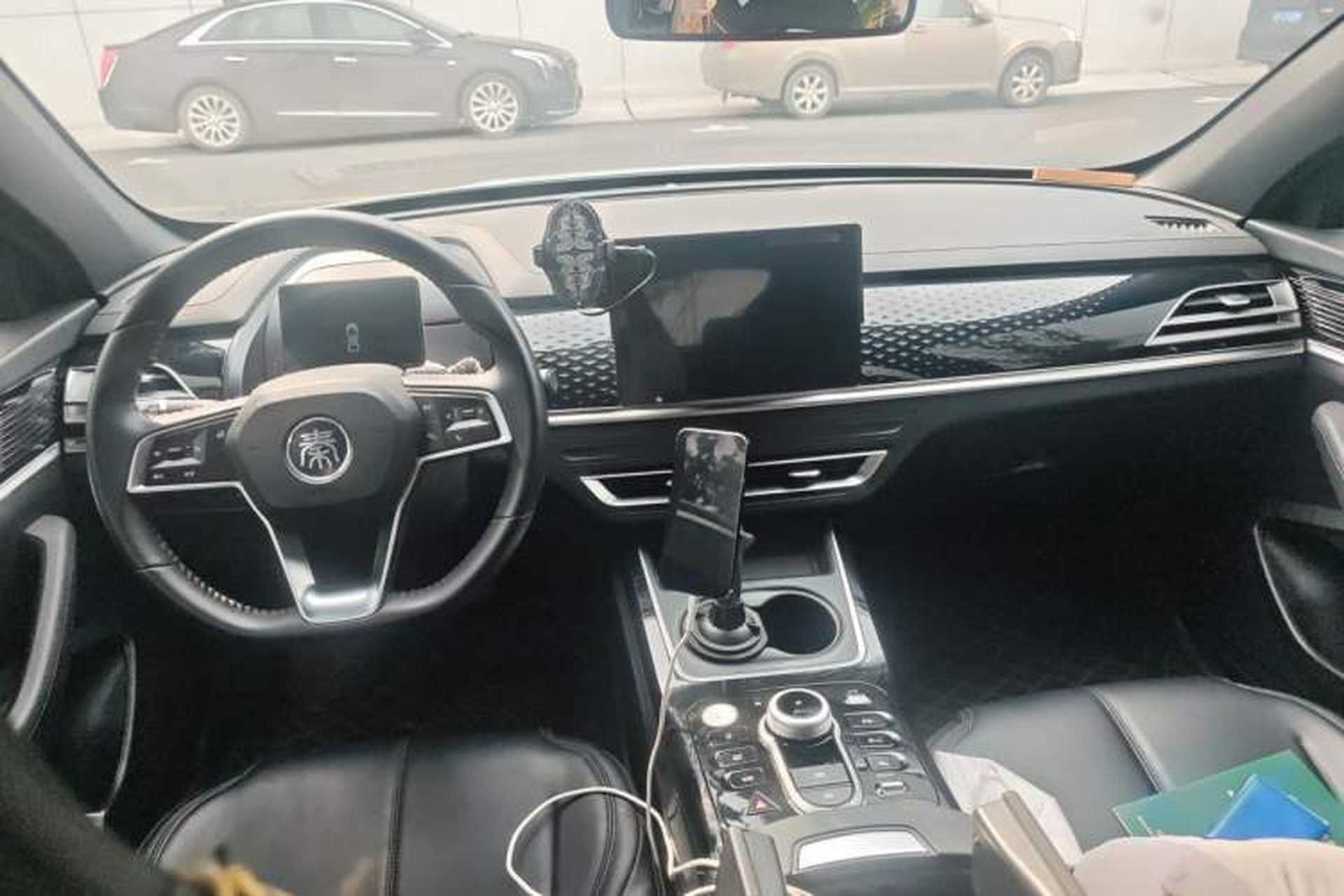Used BYD Qin PLUS 2023 EV 510KM Travel Edition Center Console