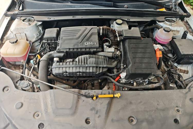 Used BYD Qin PLUS 2023 Champion Edition DM-i 55KM Leading Model Engine Bay