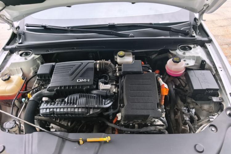 Used BYD Qin PLUS 2023 Champion Edition DM-i 55KM Leading Model Engine Bay