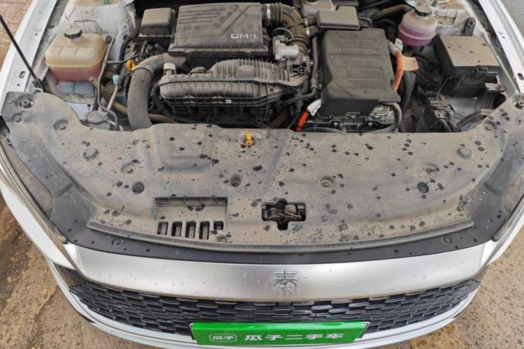 Used BYD Qin PLUS 2023 Champion Edition DM-i 55KM Leading Model Engine Bay
