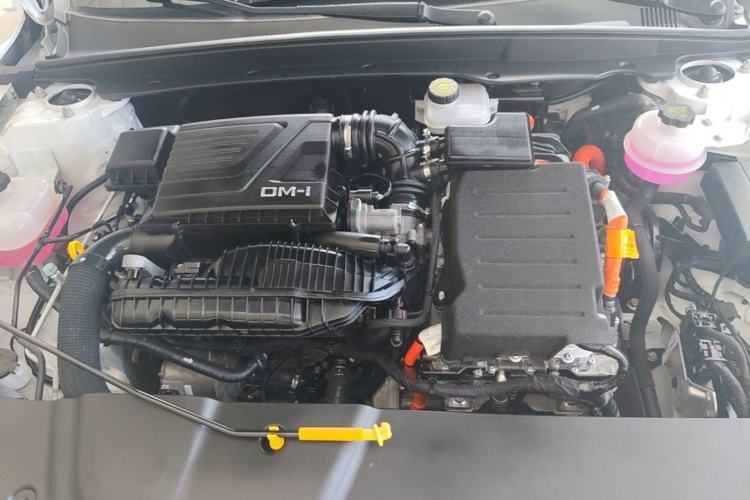 Used BYD Qin PLUS 2023 Champion Edition DM-i 55KM Leading Model Engine Bay