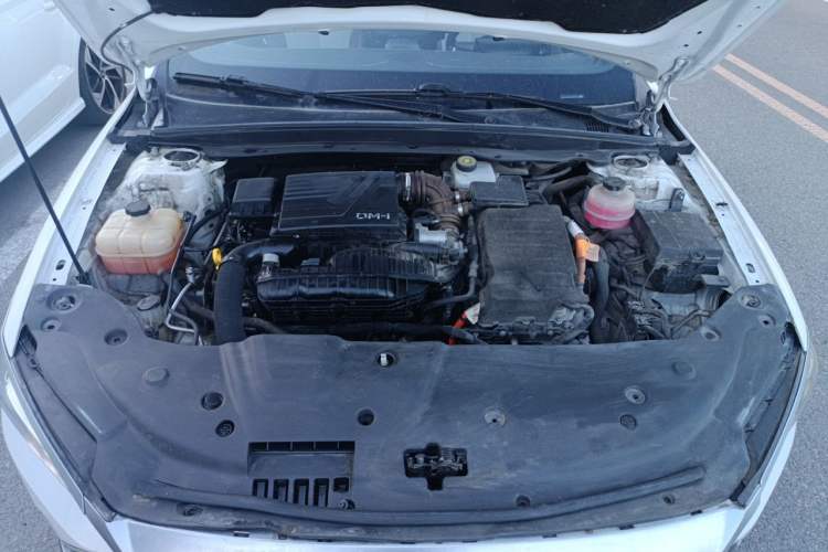 Used BYD Qin PLUS 2023 Champion Edition DM-i 55KM Leading Model Engine Bay