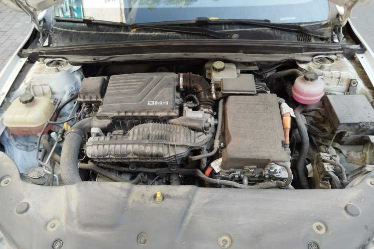Used BYD Qin PLUS 2023 Champion Edition DM-i 55KM Leading Model Engine Bay