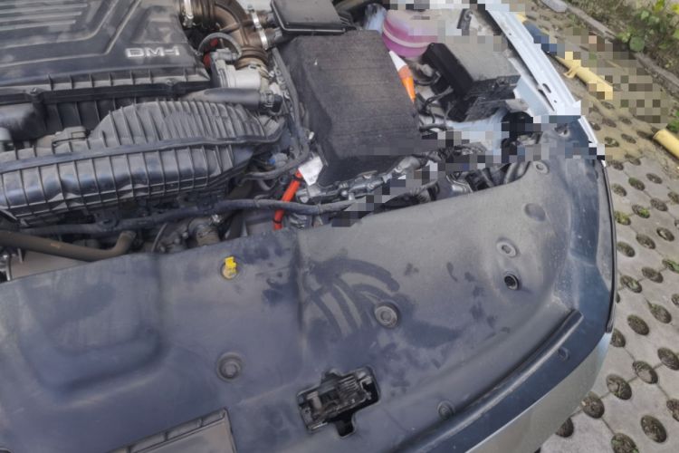 Used BYD Qin PLUS 2023 Champion Edition DM-i 55KM Superior Model Engine Bay Left