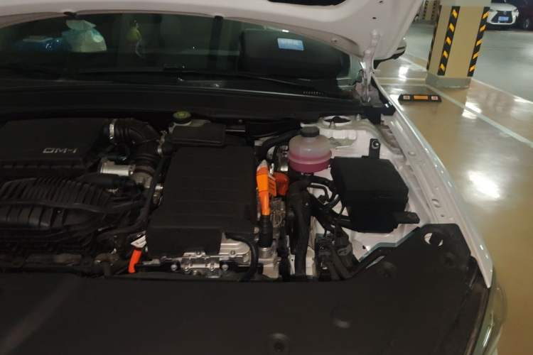Used BYD Qin PLUS 2023 Champion Edition DM-i 55KM Superior Model Engine Bay Left